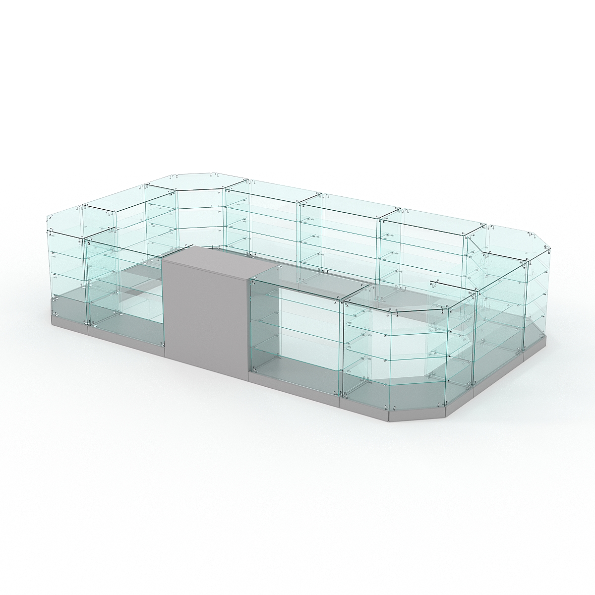 Торговый островок ИСТРА №4, Серый