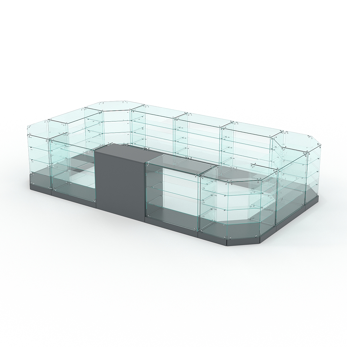 Торговый островок ИСТРА №4, Темно-Серый