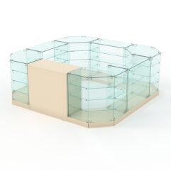 Торговый островок ИСТРА №5, Крем Вайс