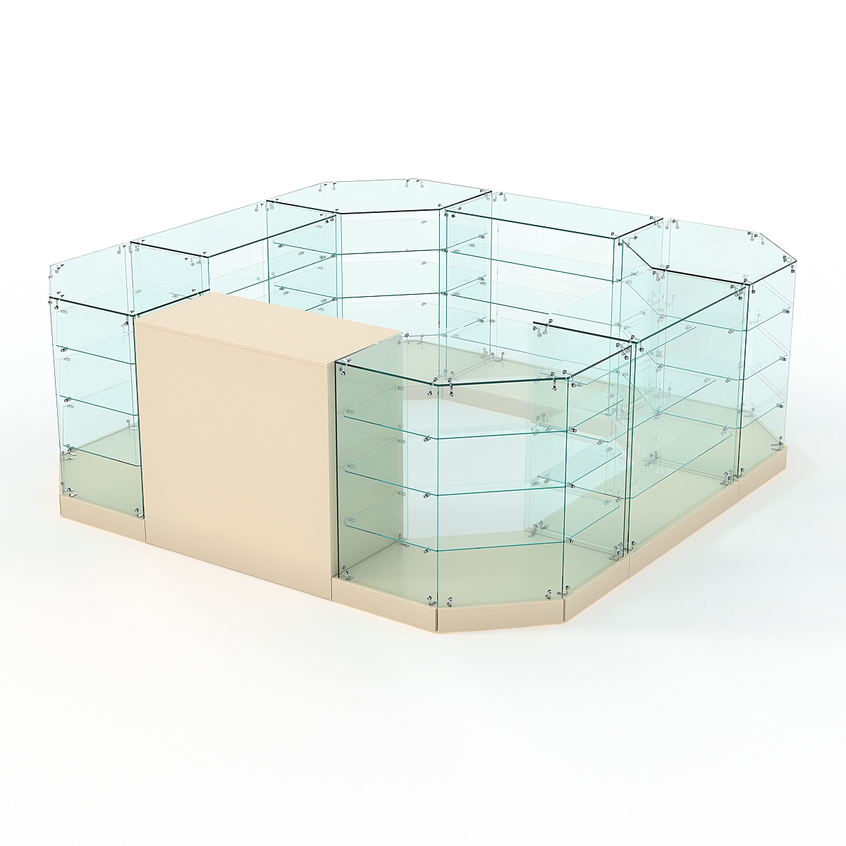 Торговый островок ИСТРА №5, Крем Вайс