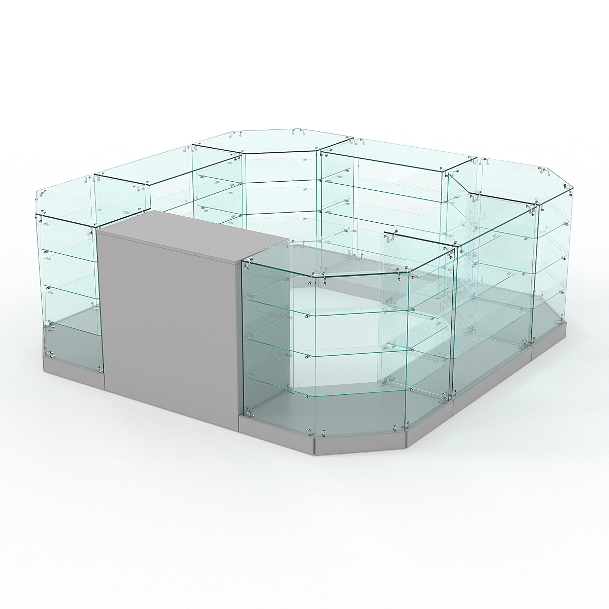 Торговый островок ИСТРА №5, Серый