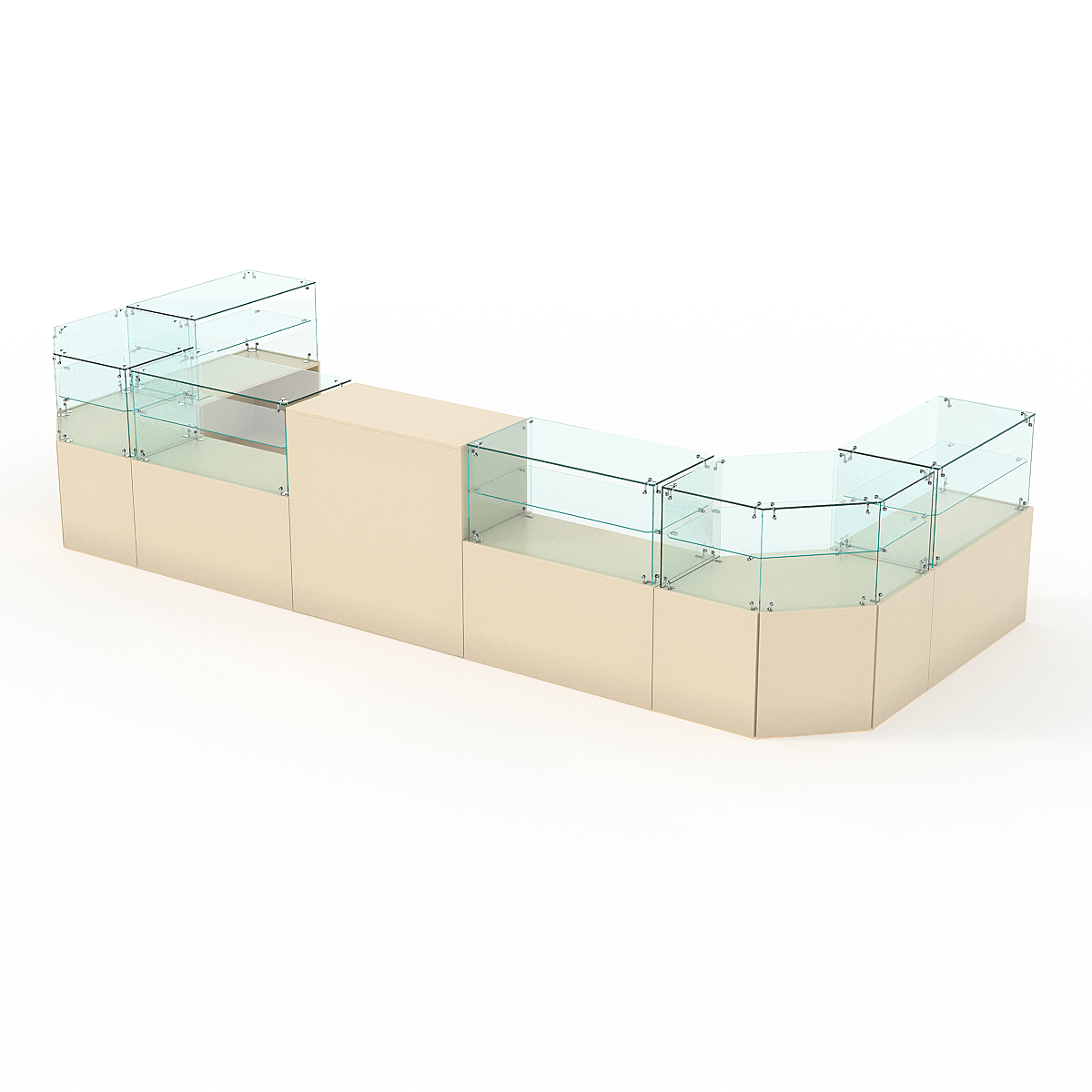 Торговый островок ИСТРА №6, Крем Вайс