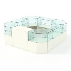 Торговый островок ИСТРА №10, Белый