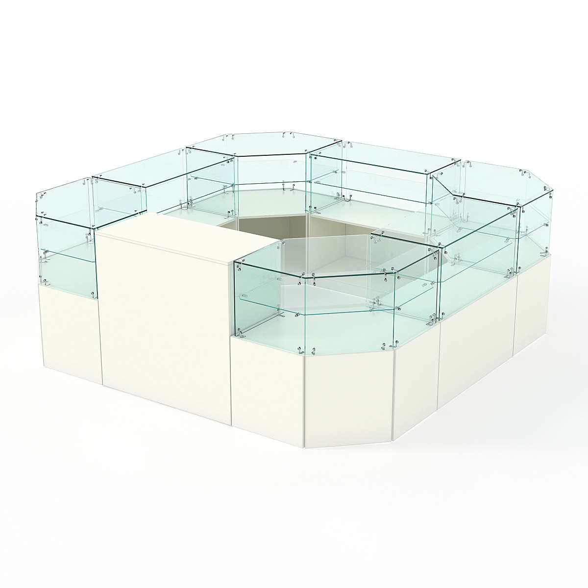 Торговый островок ИСТРА №10, Белый