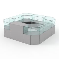 Торговый островок ИСТРА №10, Серый