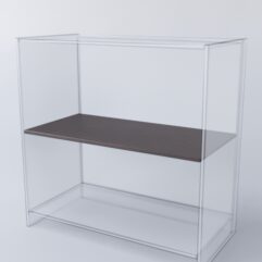 Полка для прилавков ТАНДЕМ на 900мм, Дуб Венге