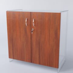 Дверки для прилавков ТАНДЕМ на 600мм, Орех