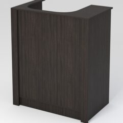 Прилавок под кассу Модерн №1, Дуб Венге