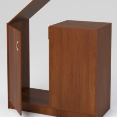 Прилавок-проход Модерн №1, Орех