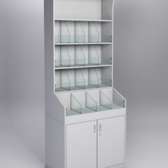 Стеллаж КО №1, Серый