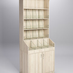 Стеллаж КО №1, Дуб Сонома