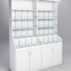 Комплект стеллажей КО №1, Белый