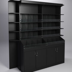 Комплект стеллажей КО №2, Черный