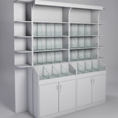 Комплект стеллажей КО №2, Серый