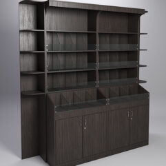 Комплект стеллажей КО №2, Дуб Венге