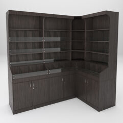 Комплект стеллажей КО №3, Дуб Венге