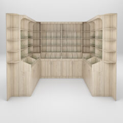 Комплект стеллажей КО №8, Дуб Сонома