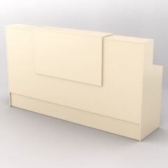 Ресепшн Диада №10 без тумб, Крем Вайс