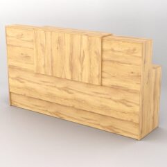 Ресепшн Диада №10 без тумб, Дуб Золотистый