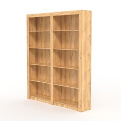 Комплект стеллажей из ДСП Модерн №1, Дуб Золотистый