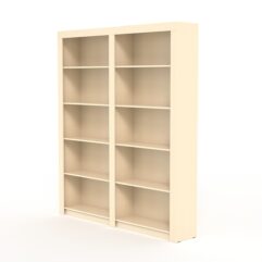 Комплект стеллажей из ДСП Модерн №1, Крем Вайс