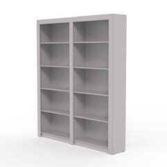 Комплект стеллажей из ДСП Модерн №1, Серый