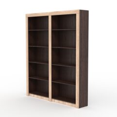 Комплект стеллажей из ДСП Модерн №1, Дуб Венге и Дуб Сонома