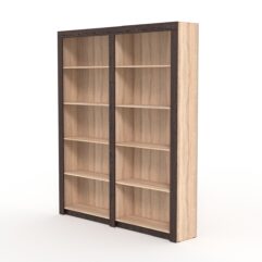 Комплект стеллажей из ДСП Модерн №1, Дуб Сонома + Дуб Венге
