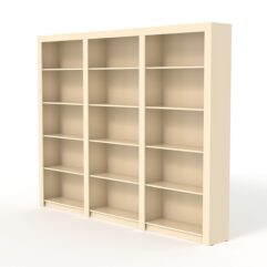 Комплект стеллажей из ДСП Модерн №2, Крем Вайс