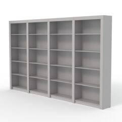 Комплект стеллажей из ДСП Модерн №3, Серый