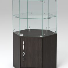 Прилавок РОМБ №1б (дверка в накопителе), Дуб Венге