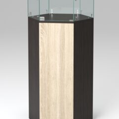 Прилавок РОМБ №3, Дуб Венге и Дуб Сонома