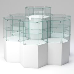 Комплект прилавков РОМБ №1, Белый