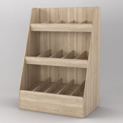 Стеллаж УН №1, Дуб Сонома