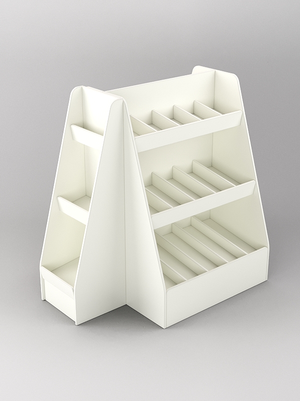 Комплект стеллажей УН №2, Белый