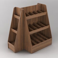 Комплект стеллажей УН №2, Орех