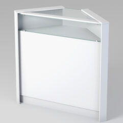 Прилавок угловой Модерн №5, Белый