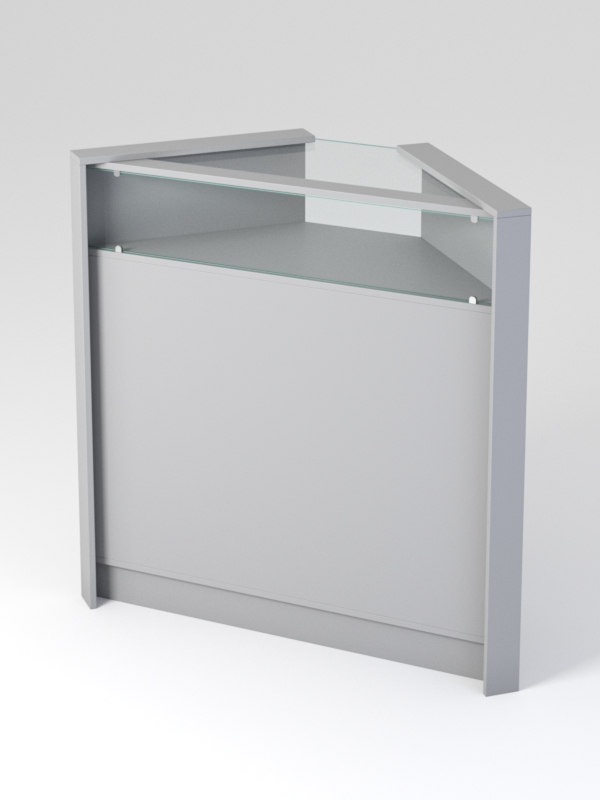 Прилавок угловой Модерн №5, Серый