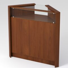 Прилавок угловой Модерн №5, Орех