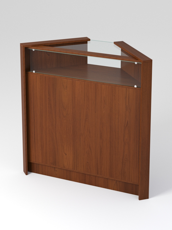 Прилавок угловой Модерн №5, Орех