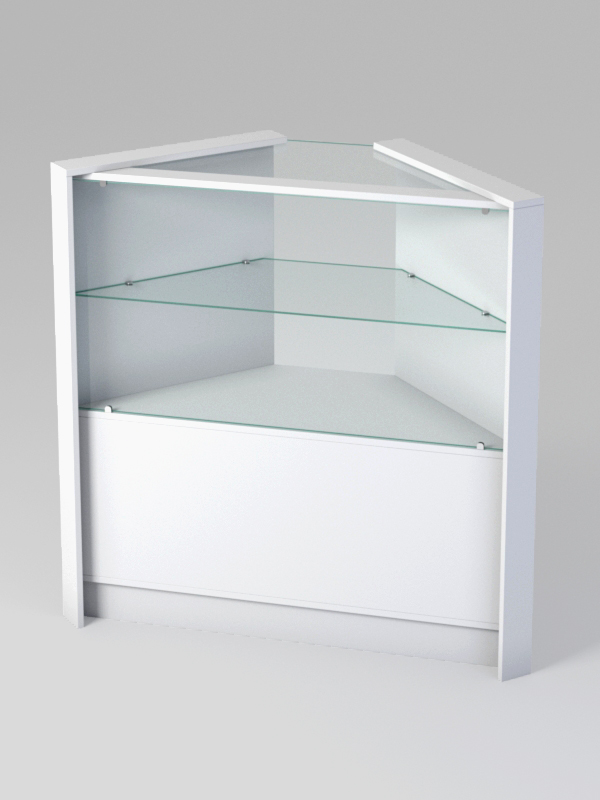 Прилавок угловой Модерн №6, Белый