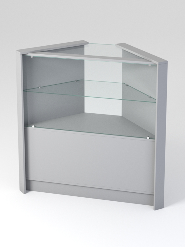 Прилавок угловой Модерн №6, Серый