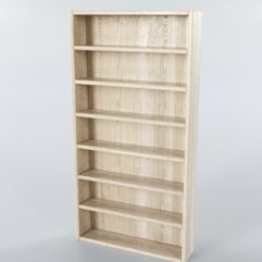 Стеллаж для нейл баров навесной №1, Дуб Сонома