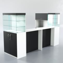 Нейл бар №2, Белый+Черный