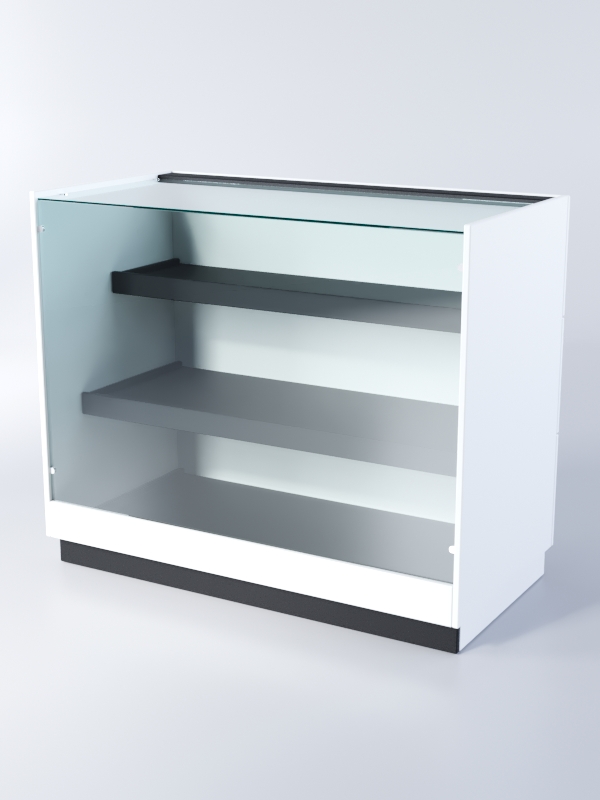 Прилавок РОНА №1, Белый+Черный