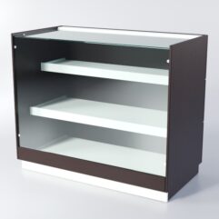 Прилавок РОНА №1, Дуб Венге + Белый