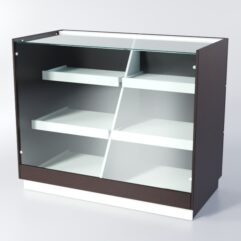 Прилавок РОНА №2, Дуб Венге + Белый