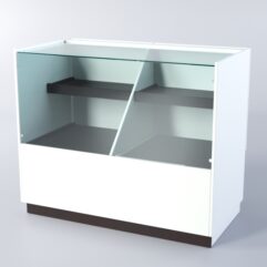 Прилавок РОНА №3А, Белый + Дуб Венге