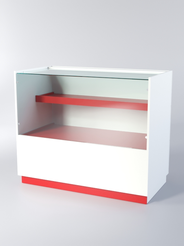 Прилавок РОНА №4, Белый + красный