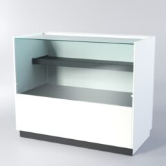 Прилавок РОНА №4, Белый+Черный